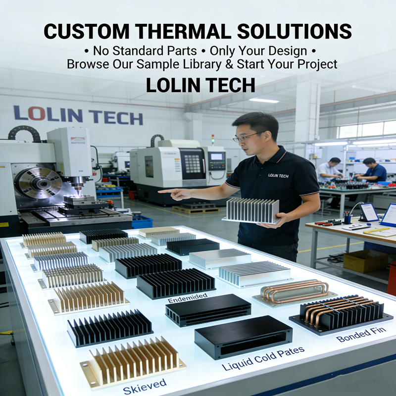 Custom 500W 6000 Series Active Cooling Heat Sink Spring Mount Rivet Cutting/Welding Services For High Power Radiator LED Series