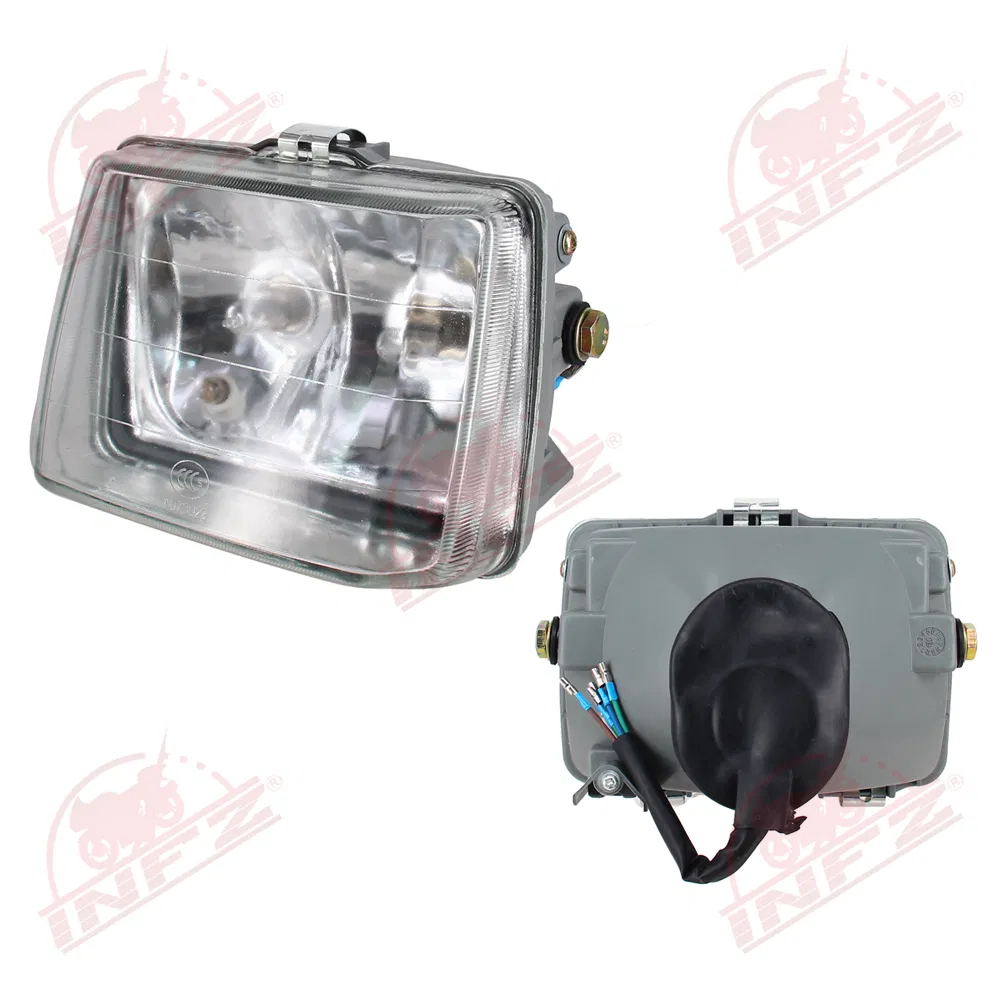 Motorcycle LED Front Light Manufacturing Bajaj CT100 12V 35W Headlamp