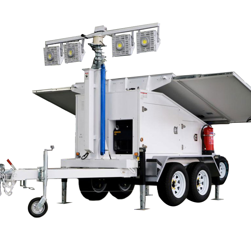 Rigorously Tested Movable Light Tower Solar Innovative Technology Solar Mobile Light Tower