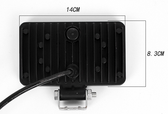 Hebei Manufacturers Produce Excavator Construction Machinery LED Headlights 3 Inch 4 Inch 5 Inch 7 Inch Car LED Work Lights for