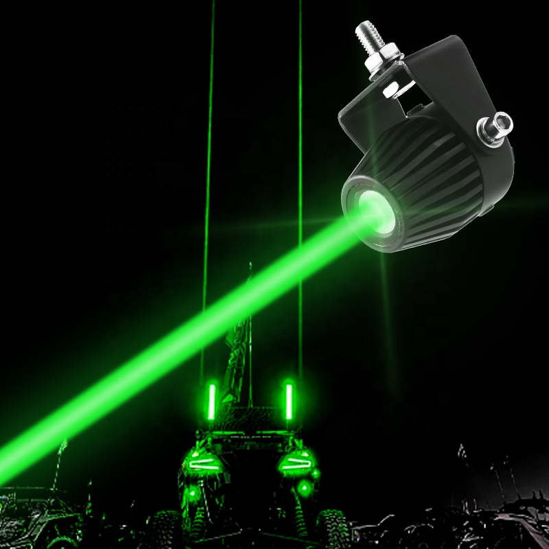 Motorcycle Truck Chasing High Quality Boat Flexible Whipless Antenna Remote Laser Flag Bar Utv Atv Car Rgb Utv Led Whip Light