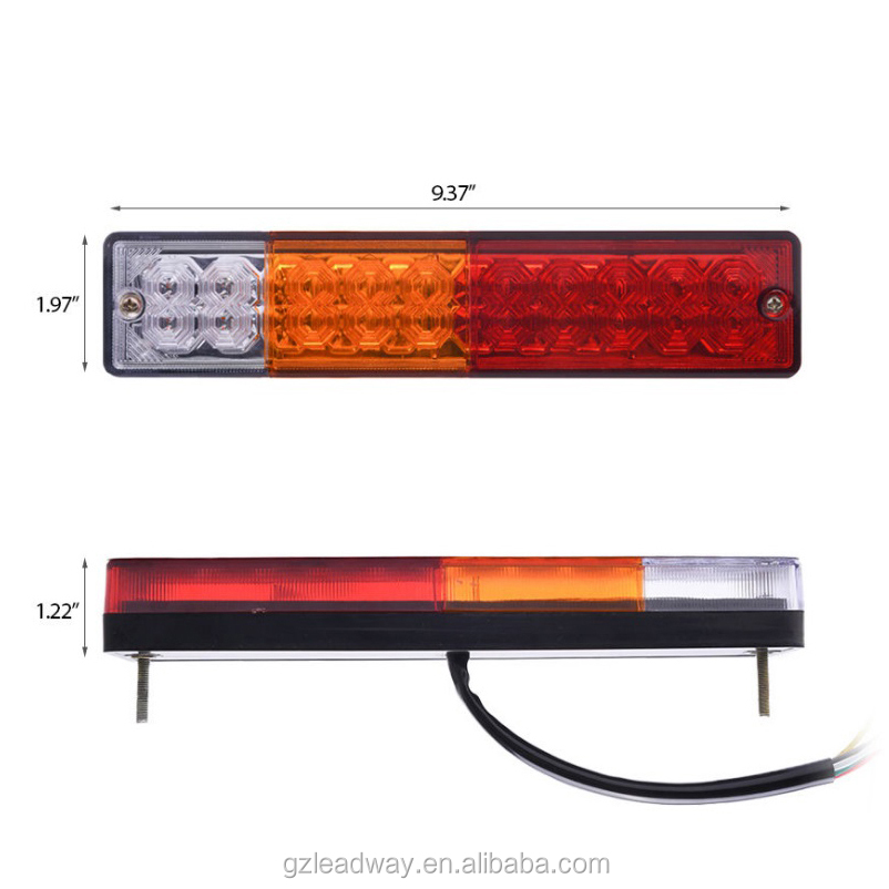 12V LED Lights Indicator Reverse Combination - 8