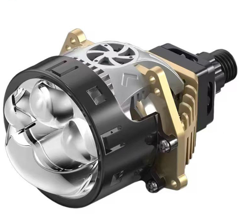 Advanced-Generation 3" Bi-LED Framework: 150W 6000K Aerodynamic-Profile Multi-Platform Light-Core System