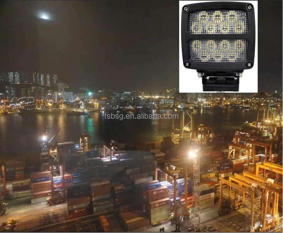 Dedicated 140W Work Light for Heavy Trucks High Brightness LED Ultra-Bright Automotive Grade Headlight System Condition New