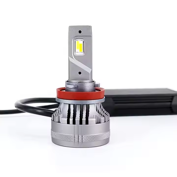 LANSEKO Super Bright 6000LM 30W ST1 H7 H11 9005 9006 9012 App Control Smart LED Headlight Bulbs With Cooling Fan for Car