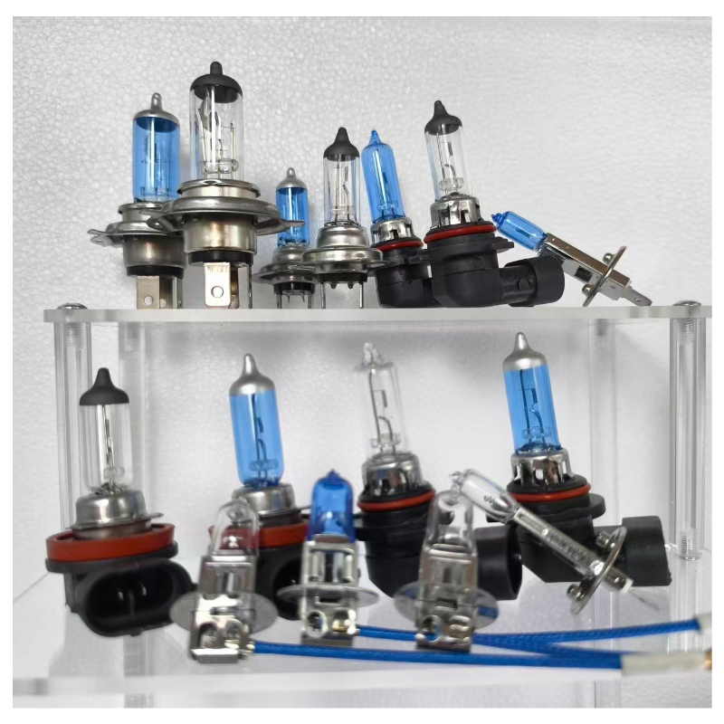 Automotive Headlight H4 12V60/55W P43T Hard Glass Bulb Halogen Light Quartz Filament