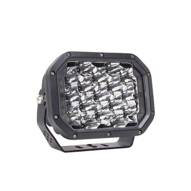Super Bright 7-Inch Square LED Heavy Duty Driving Light 4000Lms Spotlight New Condition
