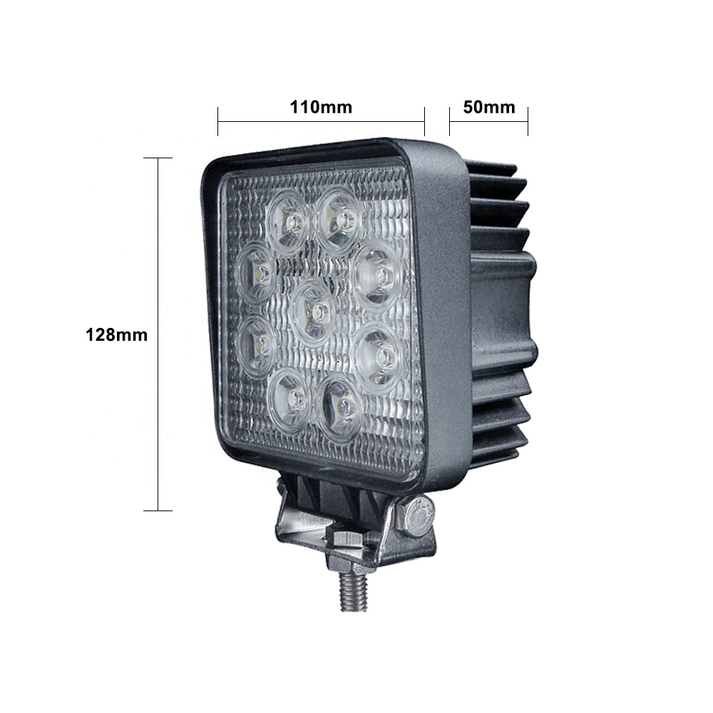 Best-selling 27W LED Car Light for Heavy Duty Machines Warehouse Spot Beam Top Seller in Others Car Light Accessories Category