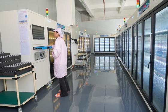 DERT Lighting main production hall — automated assembly lines and manufacturing equipment overview