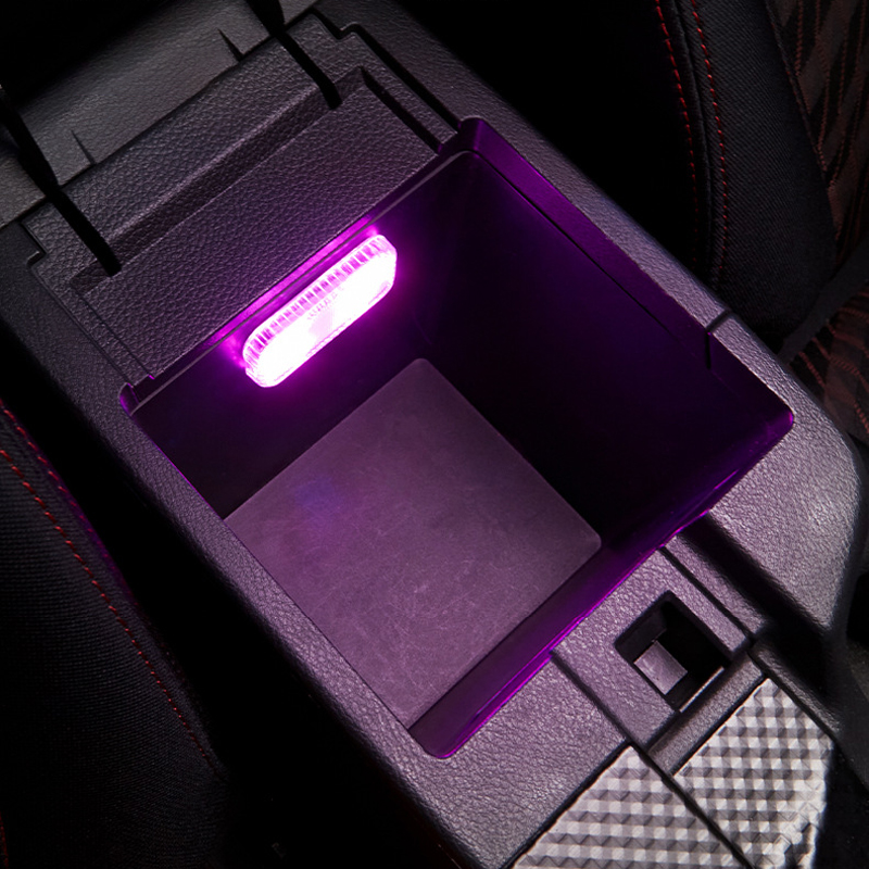 Wireless Intelligent Sensing Touch of LED Small Lights Inside the Car, No Wiring Modification for Car Ambient Lighting