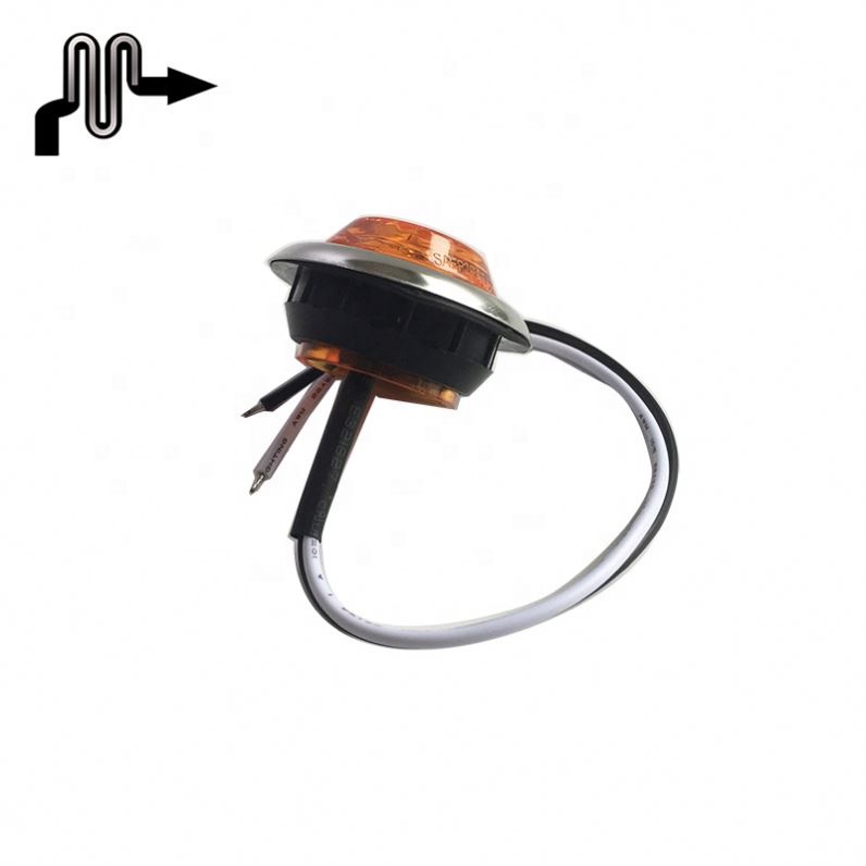 New Heavy-Duty LED Light 12v for Outdoor Site &amp; Trailer Truck Lighting Round Side Work Scene Lighting