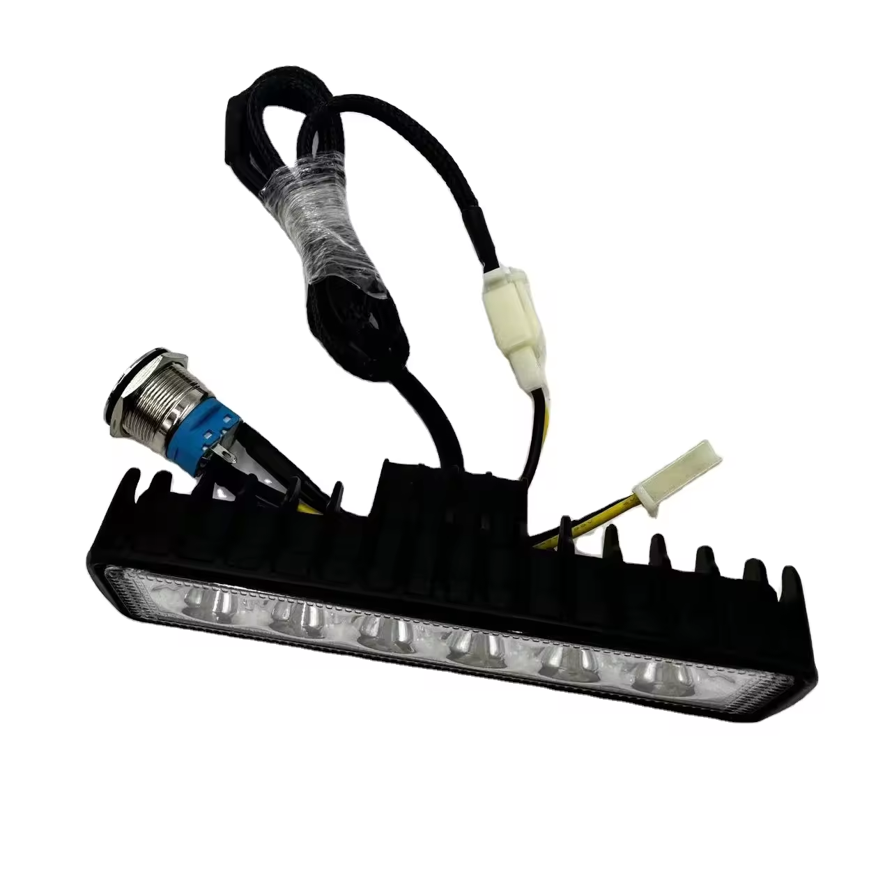 ODM OEM Factory custom motorcycle light with switch connector wire harness