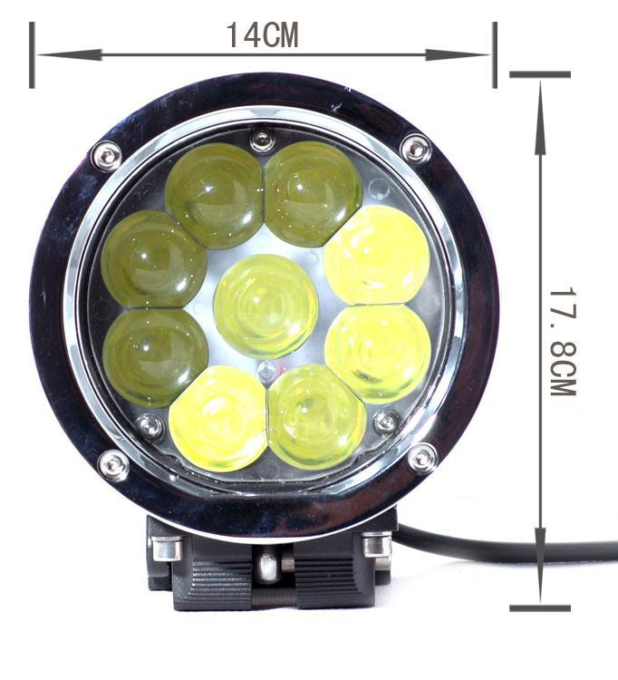 Auto Lighting System 45W LED Fog Light Working Light for Car Truck Ambulance