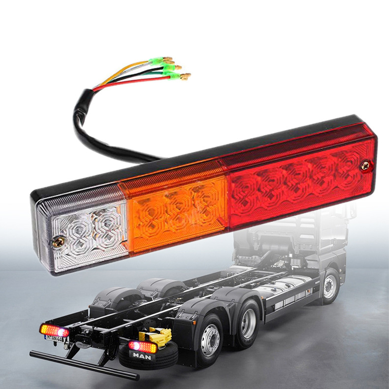 New 12V LED Lights for Heavy Machinery Vehicles Truck Trailer ATV Tractor Forklift Excavator-Indicator Reverse Combination
