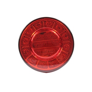100% Waterproof LED Car Lights E4 Adr Approval UV PC 4inch Round 10-30V Truck Trailer Tail Stop Fog DI Reverse Lights