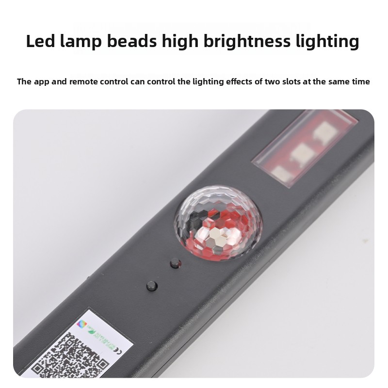 Intelligent Seven-color LED Car Ambient Lights, Automatic Sensing Floor Lights, Cool Modified Lighting