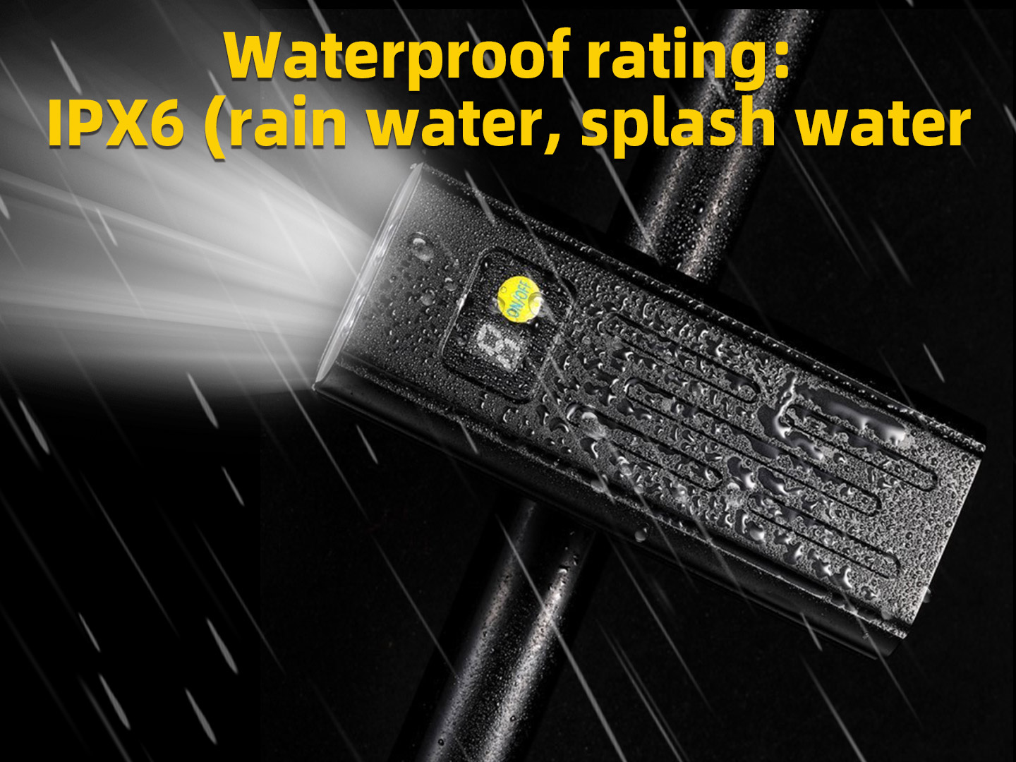 Advanced Technology Professional Rechargeable Bicycle Light with Power Bank Function IPX6 Waterproof High-Brightness LED