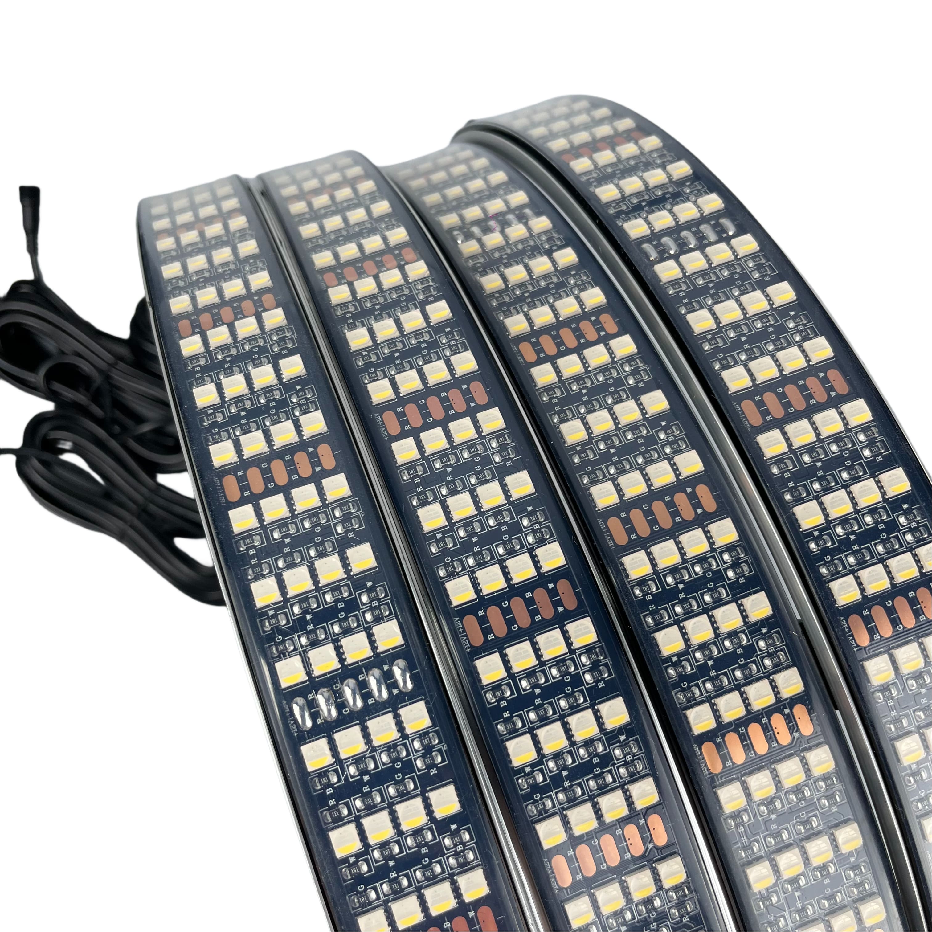 Lumina Truck LED Wheel Light 4 Row Color Changing IP67 Waterproof Aluminum DC12V 18800 Lumens 140W Auto Lighting System