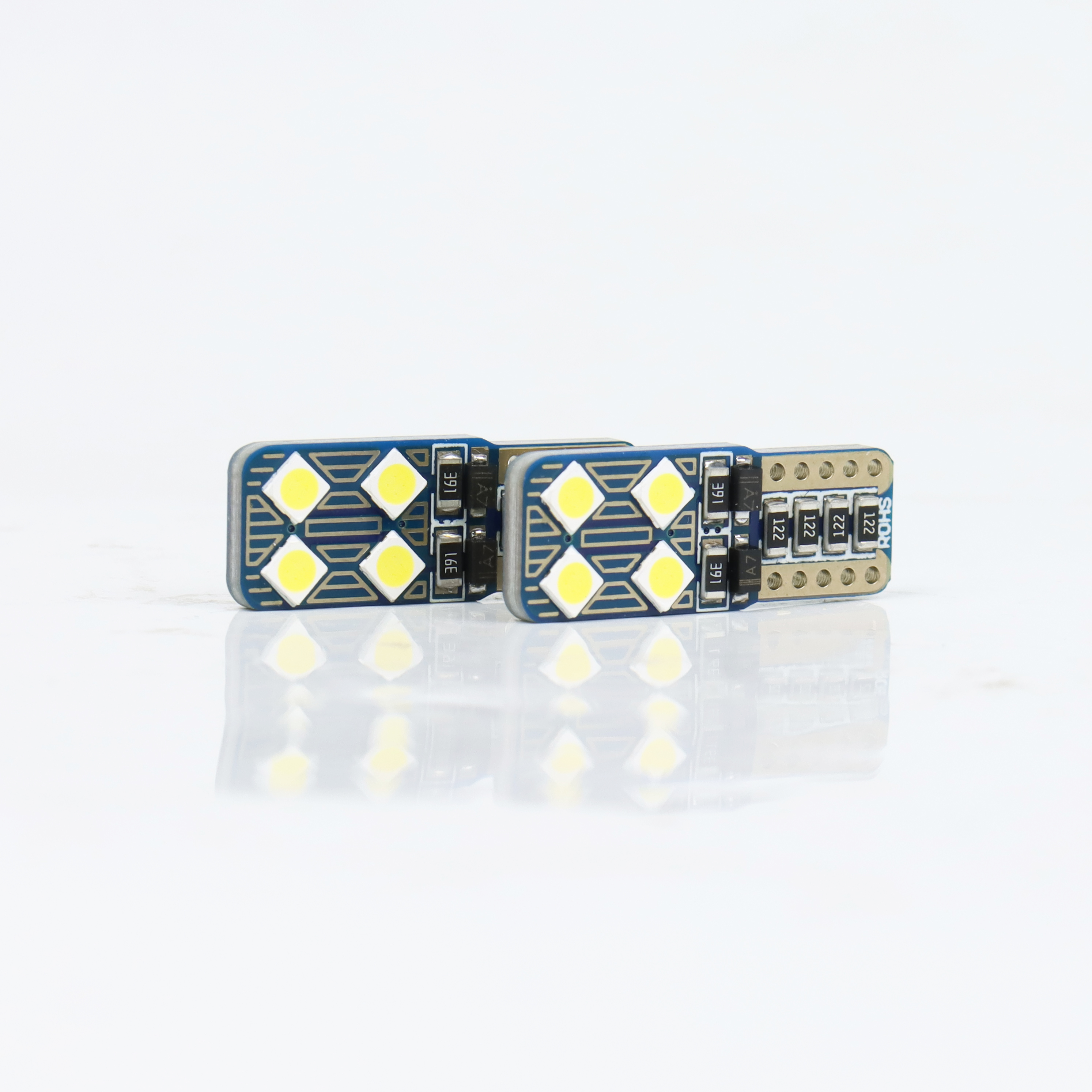 Hot Selling LANSEKO T10 8SMD CANBUS LED Small Light Car Light With Intelligent Temperature Control System for Car Light Interior