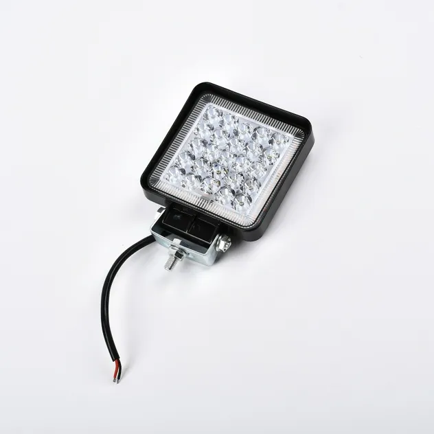 Cross-Border Engineering Maintenance Mechanical Vehicle Front Headlights Color Modification LED Electronic Elliptical Motorcycle Lights