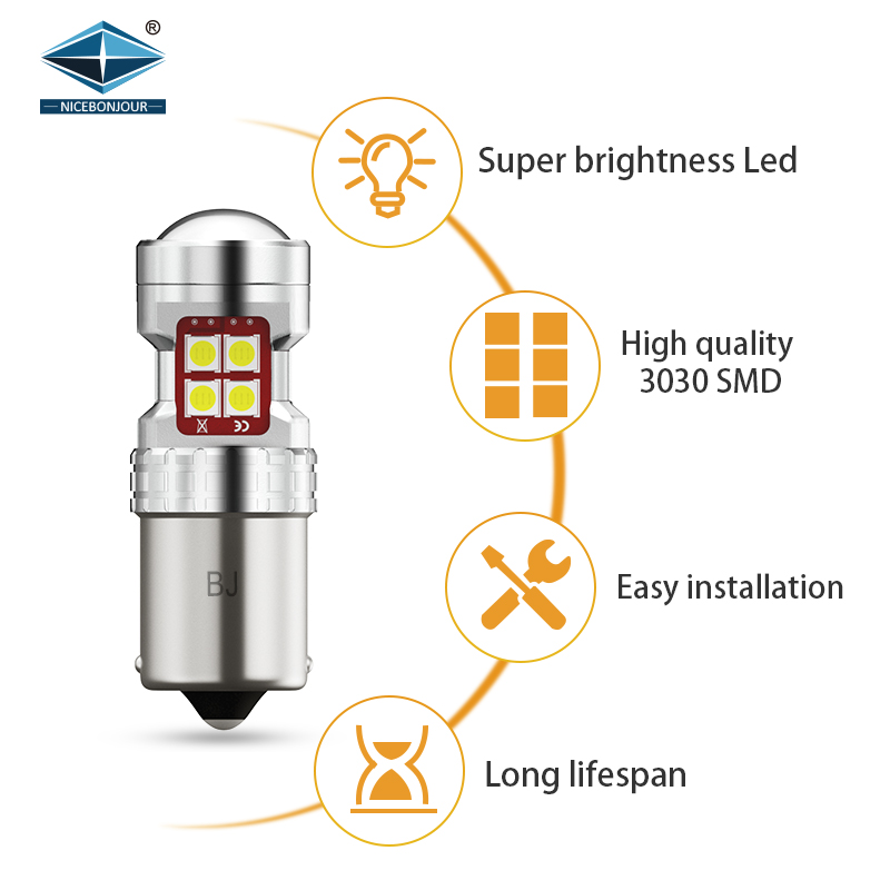 Manufacturer Selling Led Auto Signal Light 3030 13SMD Led Brake Light 1156 1157 3156 3157 7440 7443 Car Accessories
