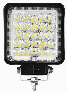 Square Angel Eye Motorcycle Modification Lights LED Car Light