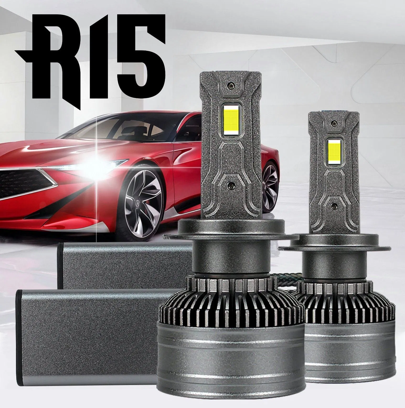 Factory Direct Sales Cost-Effective R15 Headlights 250W 40000lm Hot-Selling H4 H7 Lighting System