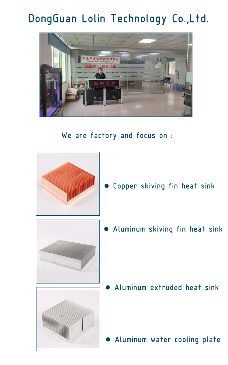 Active Cooling Heat Sink Design Details