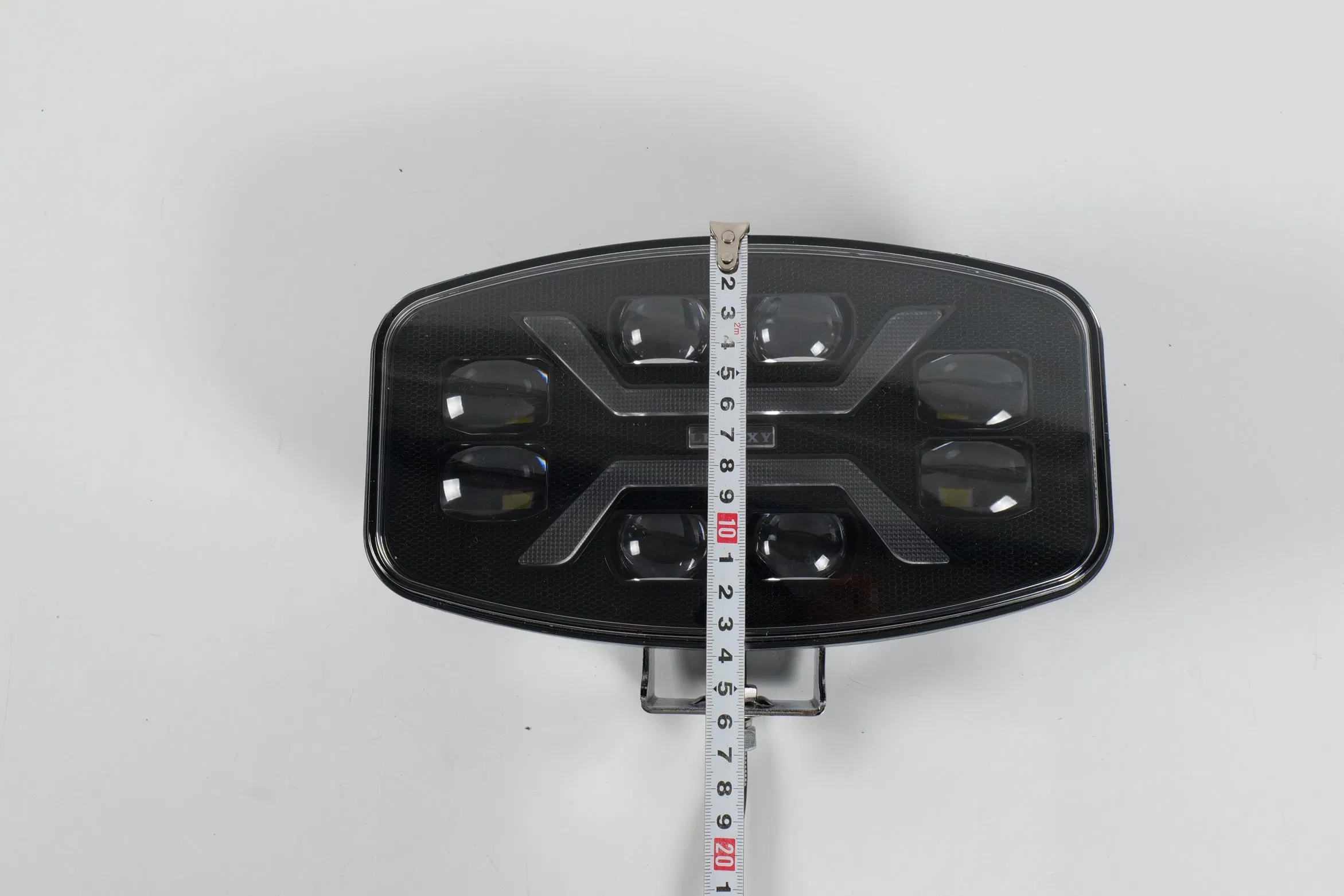 10-Inch LED Work Inspection Light, Yellow-White Color, Motorcycle Modification Light, off-Road Vehicle Front Bumper Light, Truck Spotlight