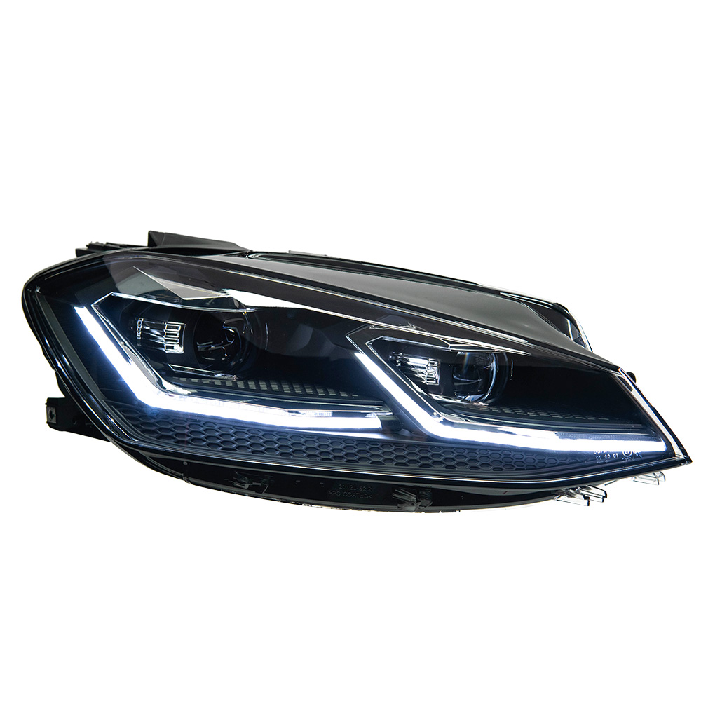 Car Light for VW Golf 7.5 MK7.5 LED Headlight 2018-2021 Headlights GOLF7.5 DRL Turn Signal High Beam Angel Eye Accessories