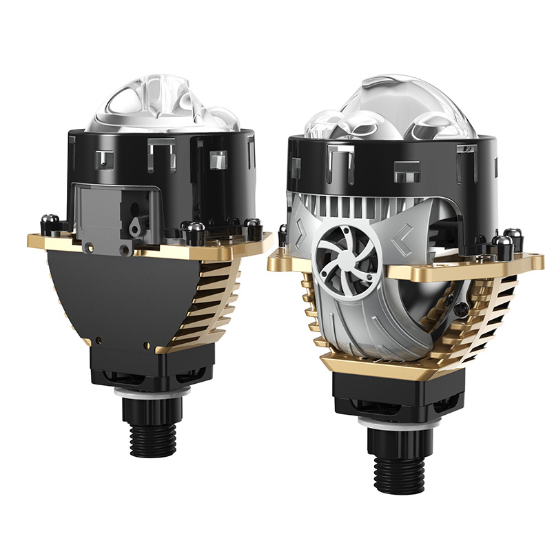 Advanced-Generation 3" Bi-LED Framework: 150W 6000K Aerodynamic-Profile Multi-Platform Light-Core System