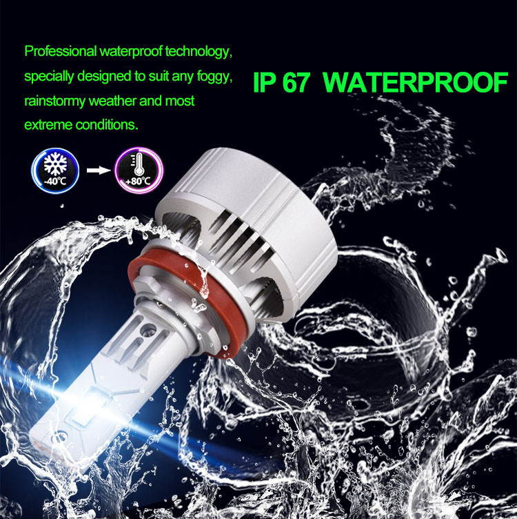 New Design Oem Odm Led Canbus Headlights 65watts 12000lm 6000k Psx24w Car Headlight Manufacturer Car Light Led Headlight Bulb