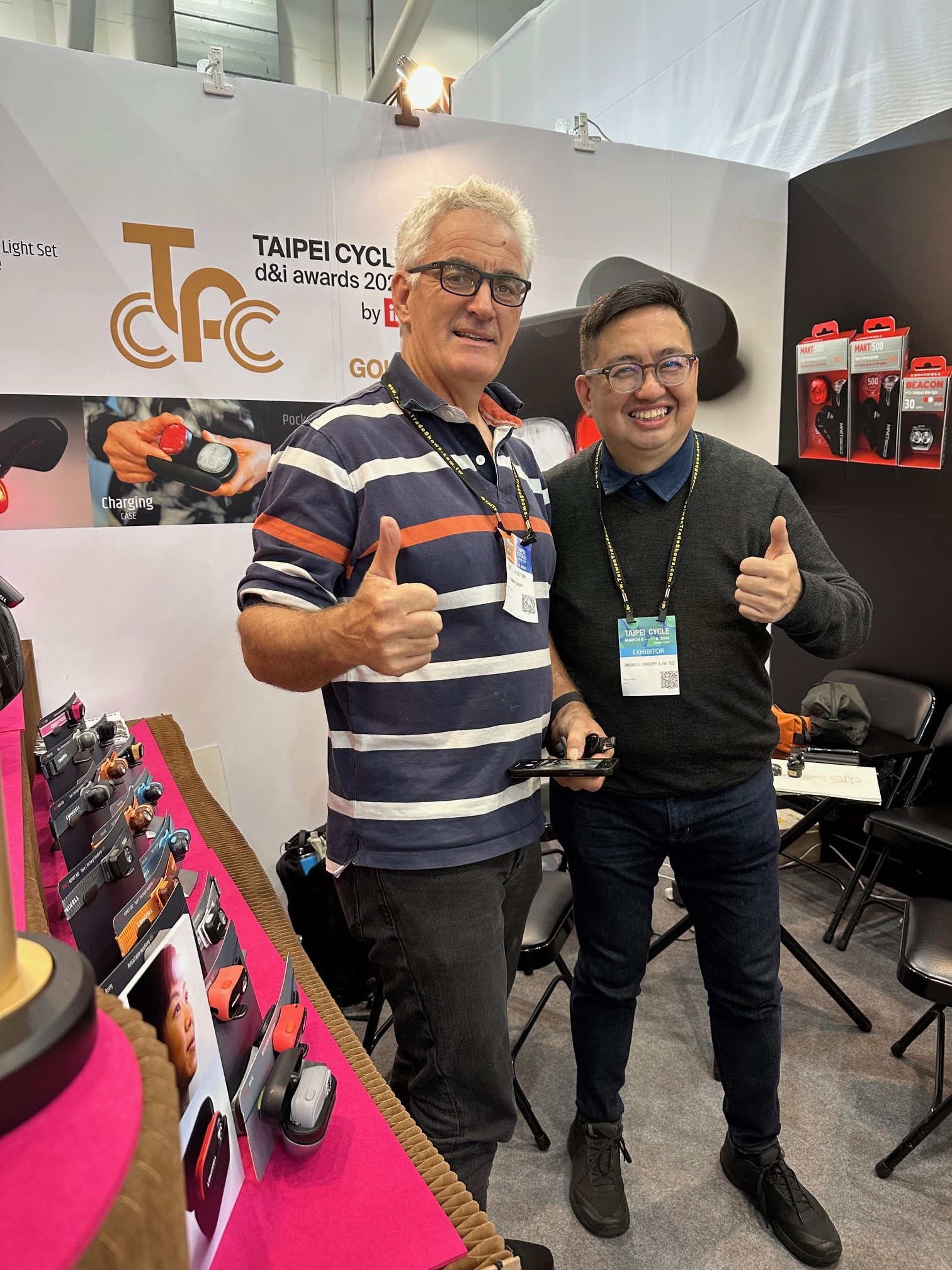 Taipei Cycle Show Product Setup