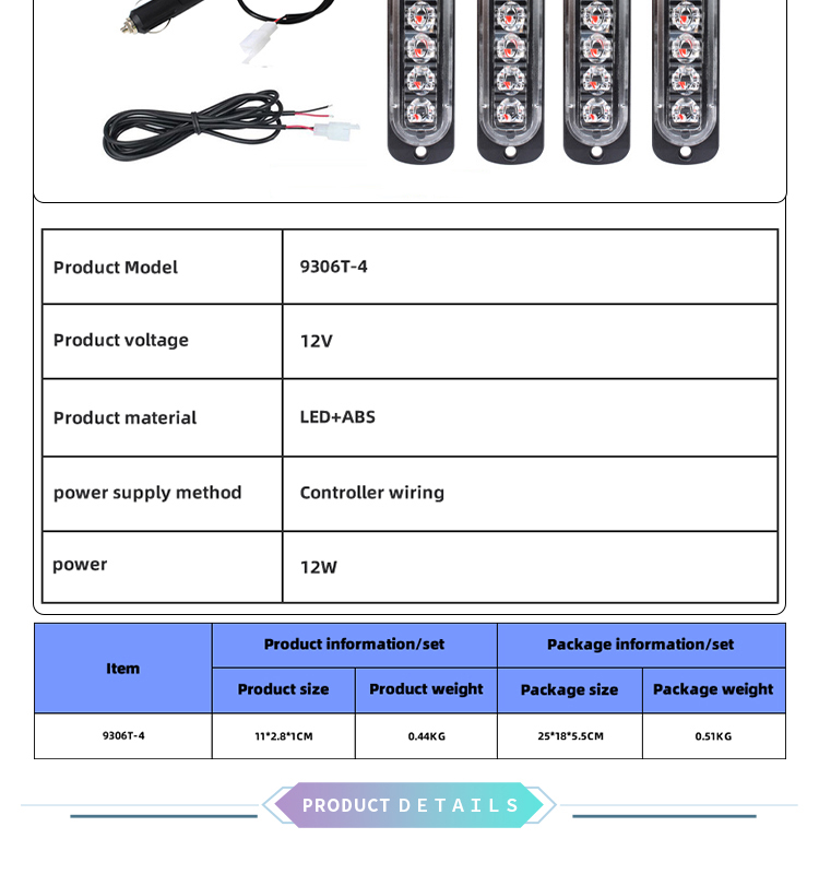 LED Front Grill Lights