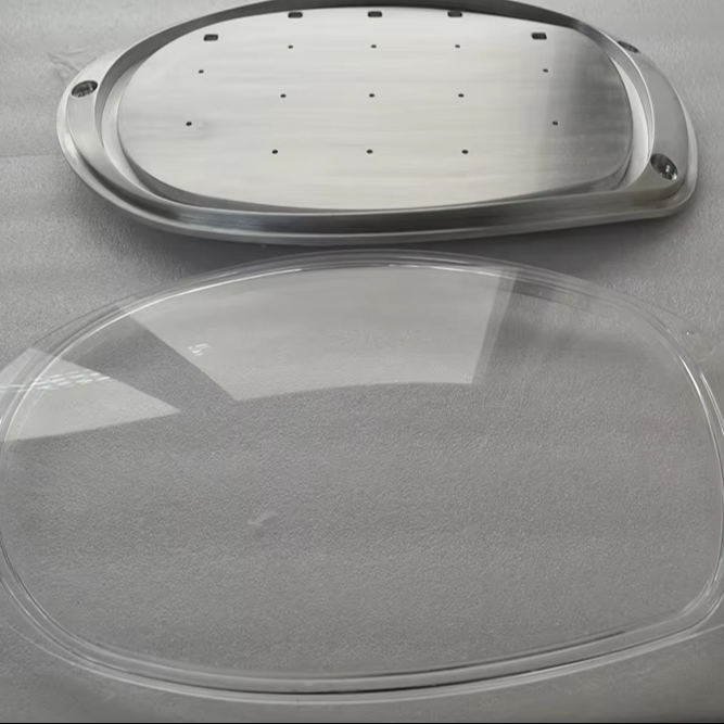 Stainless Steel Transparent Car Light Parts Prototype Manufacturer Uses CNC Numerical Control Technology Process High-Precision