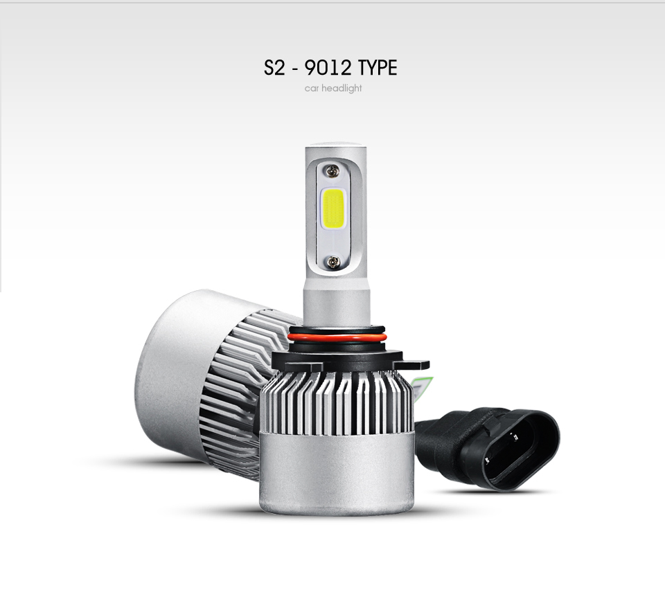 Waterproof IP68 Car Accessories H1 H4 H7 H13 Vehicle Motorcycle LED Headlight