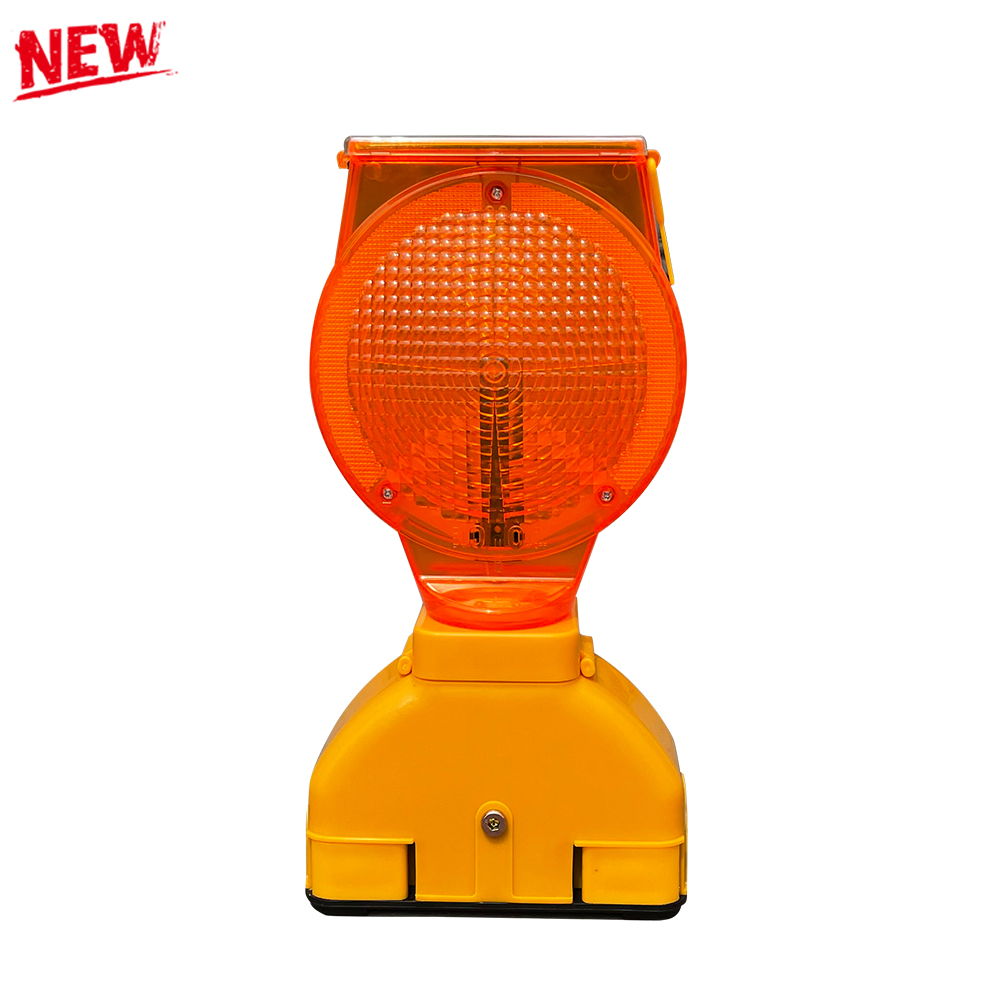 OEM Amber LED Strobe Warning Light Engineer Grade Retroreflective Clear Film Laminate 50,000 Hours Continuous Use Fixed Traffic