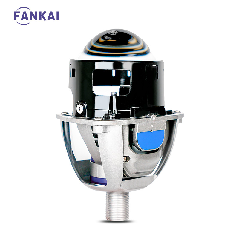 3-Inch Aluminum Bi-Xenon LED Projector Headlights AFS Adaptive Cornering System 60W High-Power Integrated High Low Beam Lossless
