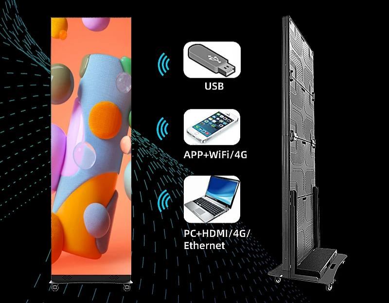 Versatile LED Poster Screen for Dynamic Advertising Solutions
