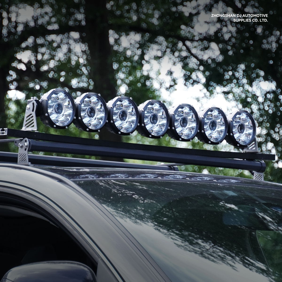 52 Inch 12V KC StrobeAmber Modular Linkable LED Light Bar for Toyota Land Cruiser Heavy Duty Work Ford F-150 Light bar Light 4X4