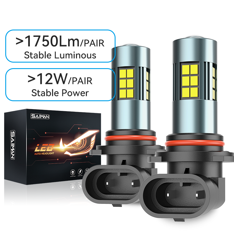 H8/H9/H11/H16/9005/9006/HB4/HB3/H10 LED Fog Light New IP67 Waterproof 6000K White Light Long Life Energy Efficient Automotive