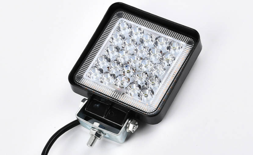 Square Angel Eye Motorcycle Modification Lights LED Car Light