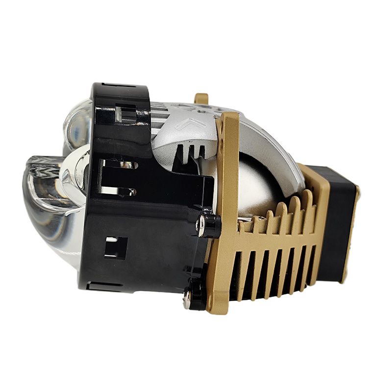 Advanced-Generation 3" Bi-LED Framework: 150W 6000K Aerodynamic-Profile Multi-Platform Light-Core System