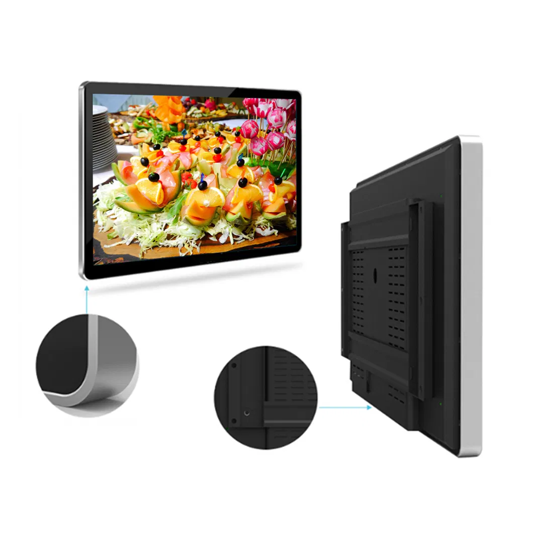 Wall Mount Display 32 Inch OEM/ODM LCD Advertising Display Application