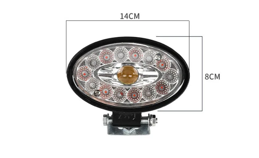 Electronic Elliptical Motorcycle Lights LED Car Light display 1
