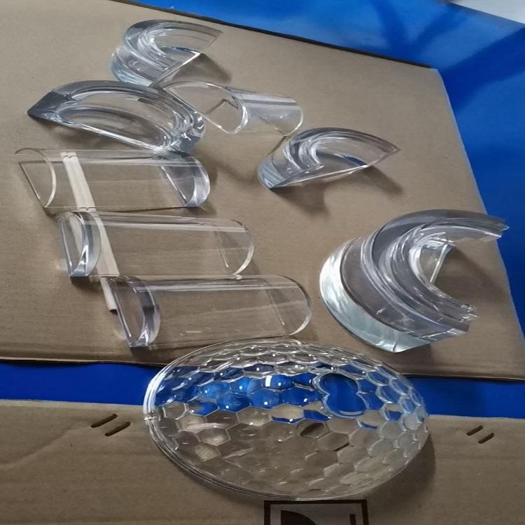 Stainless Steel Transparent Car Light Parts Prototype Manufacturer Uses CNC Numerical Control Technology Process High-Precision