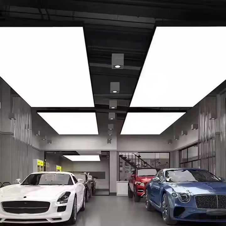 Free Logo Design Customized Ceiling Soft Film Lamp Car Led Slim Light Box For Auto 4S Repair Shop