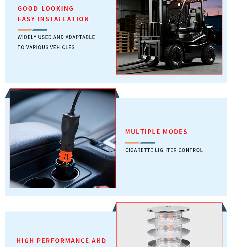 Hot Selling Heavy Duty Amber LED Strobe Warning Light for Vehicle Roof Top Agricultural Machinery Light Waterproof for Truck