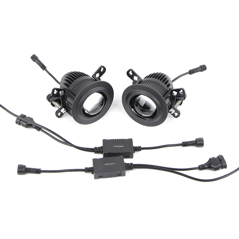 80W 2-Inch White Fog Lamp - Efficient Fog Light Solution