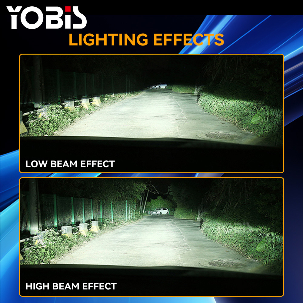 YOBIS Best Selling OEM/ODM Customized Auto Light Factory Price 120W Headlight High Cooling System Long Lifespan Car LED Light